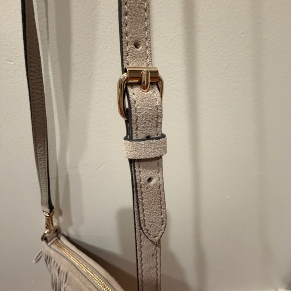 Rebecca Minkoff taupe fringe suede bag - Picture 4 of 4